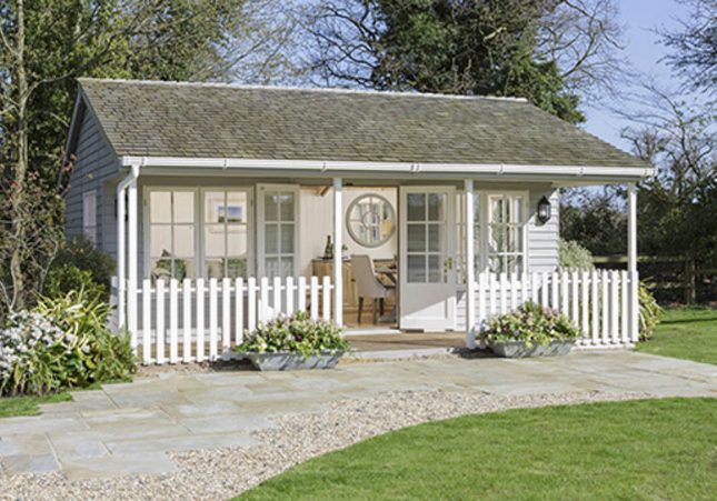 X Tuinhuis Met Een Veranda Interieur Inrichting Net