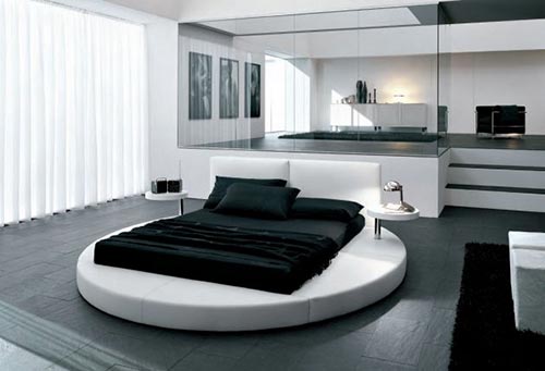 openbaring Ontkennen cement Luxe slaapkamer met rond bed – Interieur-inrichting.net