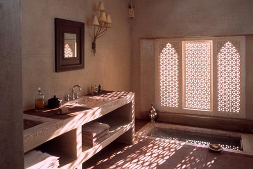 Categorie bestuurder Schipbreuk Marokkaanse badkamer van Ksar Char-Bagh hotel – Interieur-inrichting.net