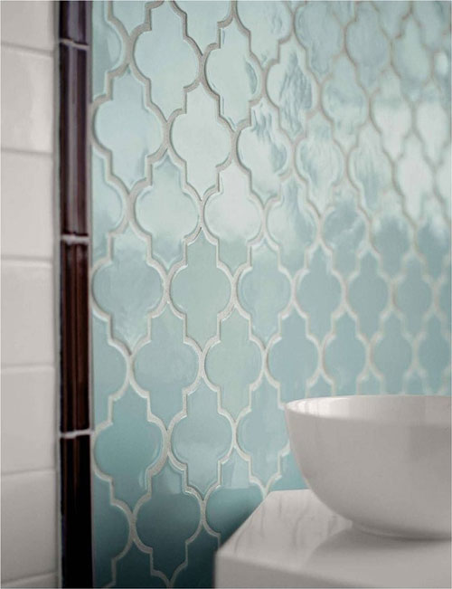 Ongewijzigd spoel opbouwen Badkamer met Marokkaanse tegels – Interieur-inrichting.net