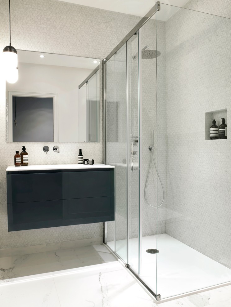 spanning Bestuiven Somatische cel Chique ontwerp voor een kleine badkamer van 5m2 – Interieur-inrichting.net