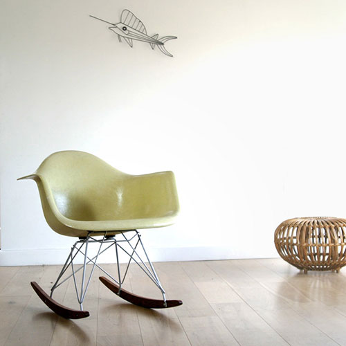Eames schommelstoel Interieur-inrichting.net
