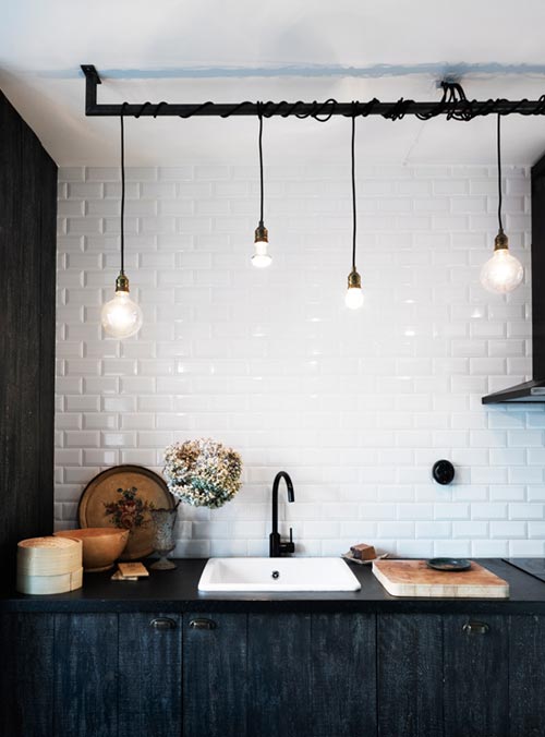 Zeeslak Uitreiken romantisch Industriële lampen in de keuken – Interieur-inrichting.net