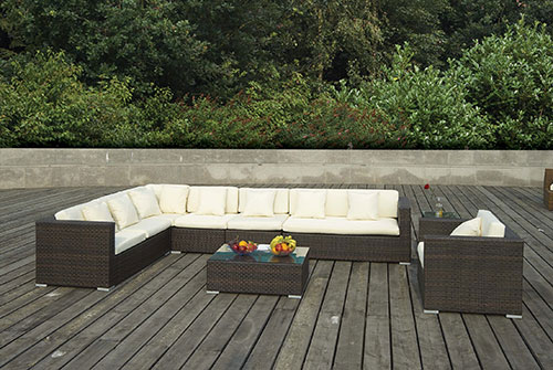 Loungeset in de tuin Interieur inrichting