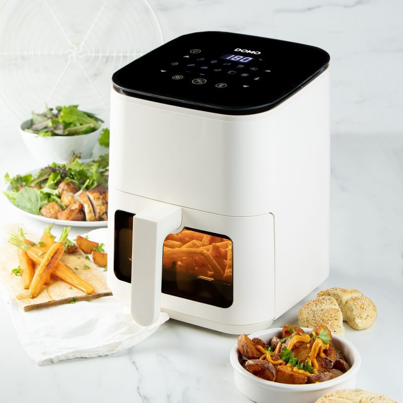 mooie design airfryer Domo DO541FR Wit