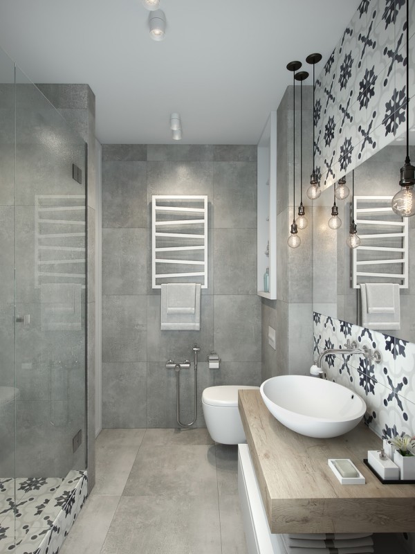 als resultaat Normalisatie monster Mooie praktische badkamer van klein appartement van 29m2 –  Interieur-inrichting.net