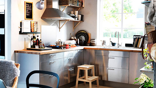 Factureerbaar verfrommeld Demonstreer RVS IKEA keuken – Interieur-inrichting.net
